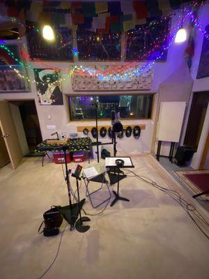 A beautiful studio!