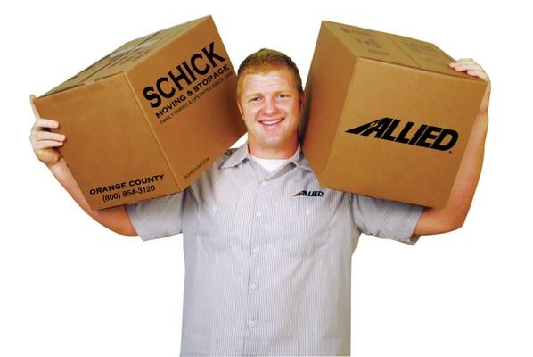 "Schick employees are professional, courteous, and even funny! I never knew a move could be so pleasant."