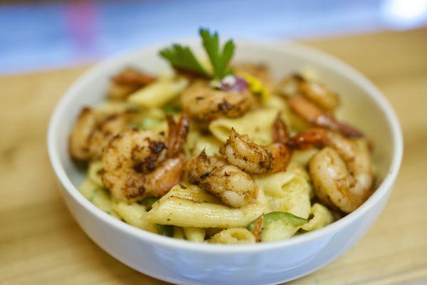 Jerk Shrimp  Rasta Pasta