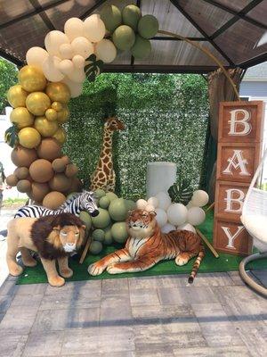 Safari themed baby shower!!