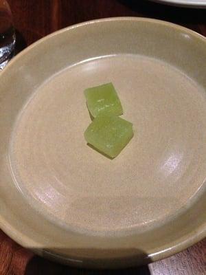 Melon amuse bouche