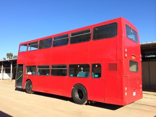 Bold Double Decker Party Bus