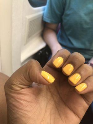 Gel manicure