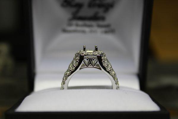 Custom engagement rings!