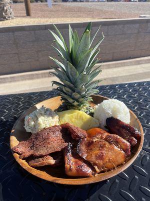 2 meat combo mix plate