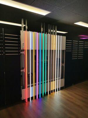 Combination of LED Strip Lights and LLED Strip Aluminum Channel