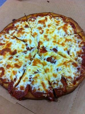 We carry a 12" gluten free pizza crust, order it as you would like.