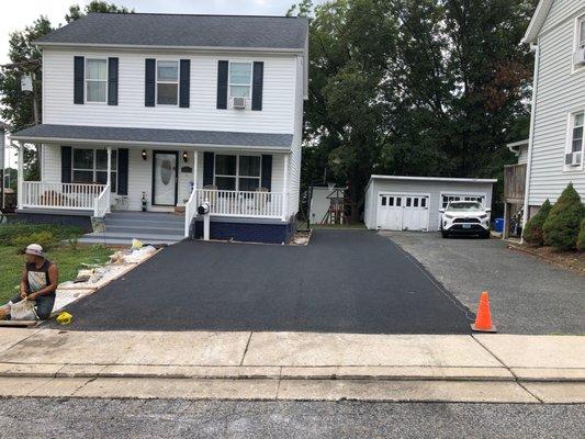 Driveway resurface in Baltimore