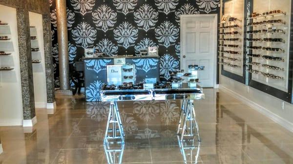 Luxe Optical Your local eye couture boutique, with high end & unique glasses & sunglasses.
 Tom Ford, Gucci, Prada, Fendi & many more.