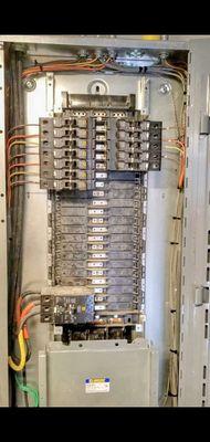 Adding additional high voltage circuits to an existing panel.