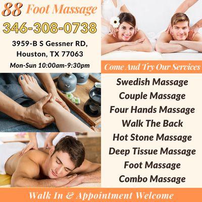 Walk-in & Appointment Welcome