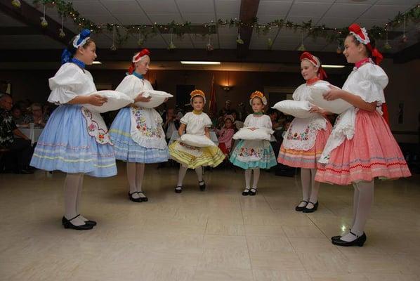 Children s Hungarian Dance group preforming at one the many events.