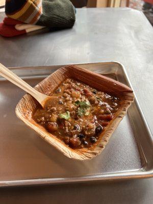 The wagyu chili