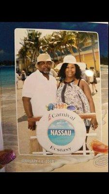 Clients on our Lovers or Friends Cruise Feb. Of this year to Bahamas