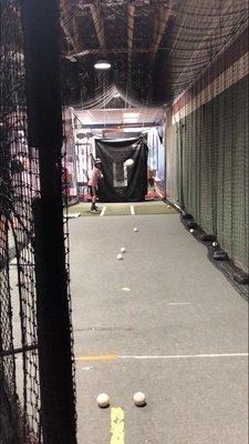 My 10 year old hitting at 50 mph.