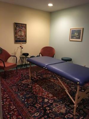 This is the healing room where the magic happens. I am graced to have had 21 years of letting my hands and heart guide my every move.