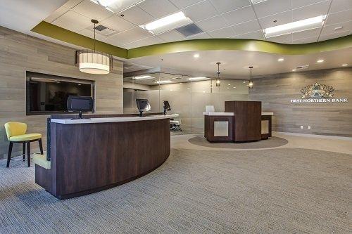 First Northern Bank Sacramento Lobby