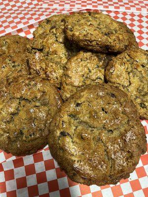 Granada's gourmet giant cookies sold here at the Madrid Market @ cafe