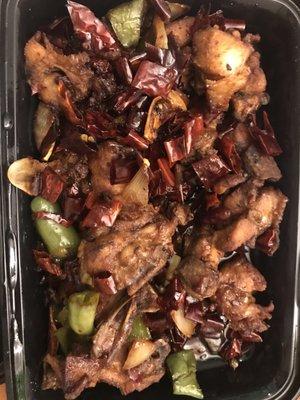 Stir-fry Chicken with Peppers (bone-in)