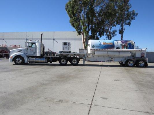 Nitrogen Delivery Truck