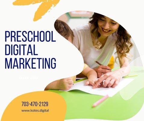 We are specialists in preschool marketing. Get school tours immediately and reach your enrollment goals.