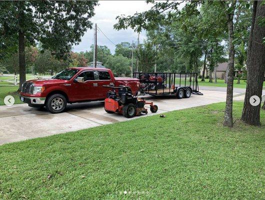 Lawn care in Humble, TX