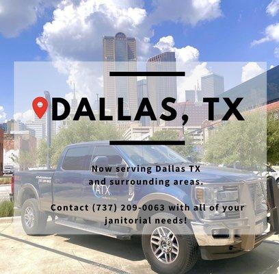 Now serving Dallas and surrounding areas for all of our services!