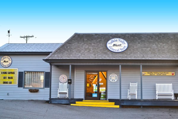 Yadkin Valley General Store, Elkin NC, located at the corner of Main Street and Standard St.