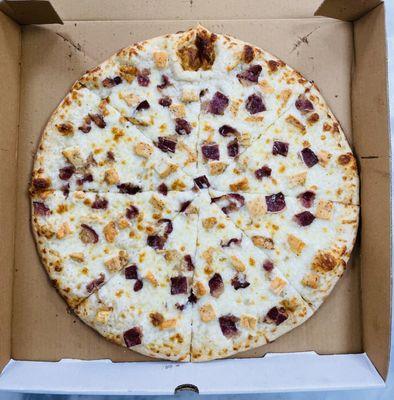 Chicken Bacon Ranch pizza