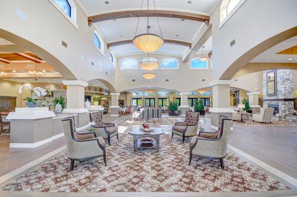 Grand Lobby at Tuscan Gardens of Venetia Bay