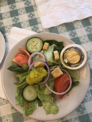 Side house salad