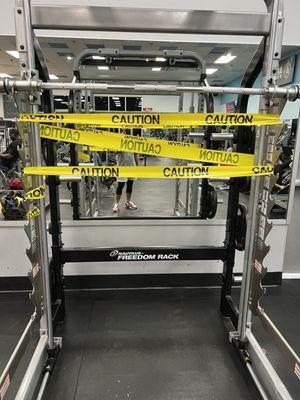 Broken Smith Machine