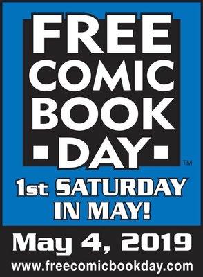 VISIT MR. DALES COMIC BOOK SHOP ON THE DATE BELOW FOR FREE COMIC BOOKS YEARLY!  * FREE COMIC BOOK DAY  * 1st Saturday In May!