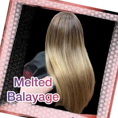 Melted balayage