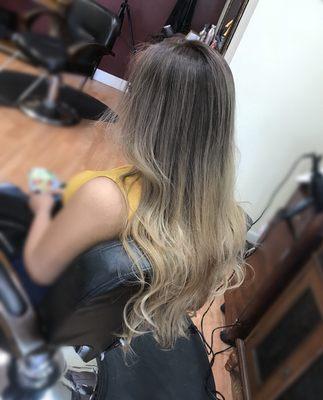 Caramel balayage...