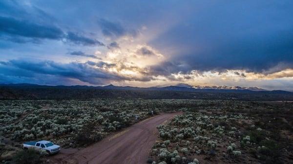 Photo of storm south of Tucson AZ