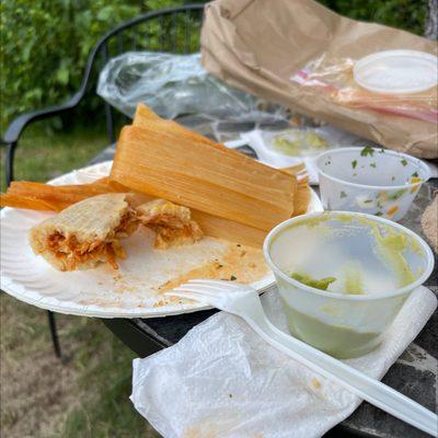 Irma's tamales - don't miss them!