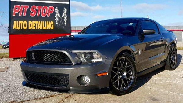 Shelby Mustang at Pit Stop Auto Detailing