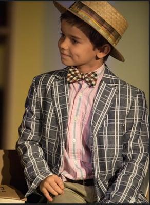 Harold Hill. Broadway Beginners (Grades 1-3) production of "The Music Man, Jr." Spring 2015