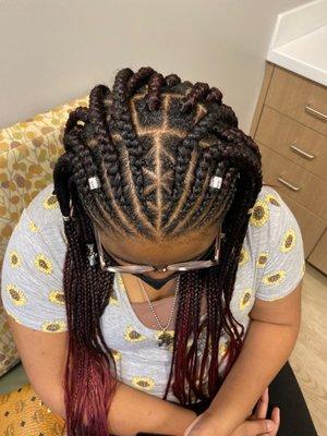 Tribal braids