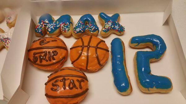 Basketball donuts