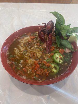 Crawfish pho