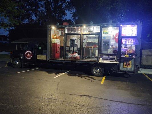 Night Time view of the truck..