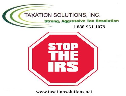 Taxation Solutions Stops the IRS