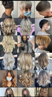 Hair color & haircuts services