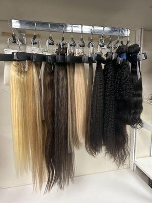 Human hair available