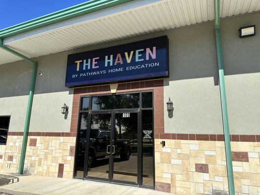 Entrance to The Haven