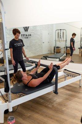 Private Pilates sessions help to deepen your understanding of the Pilates method.