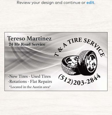 T And A Tire Services