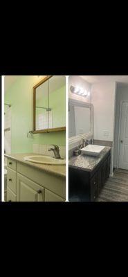 Bathroom remodel